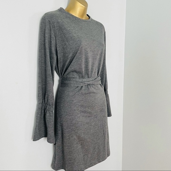 Zara wrap boho bohemian sleeve dress - Picture 1 of 6